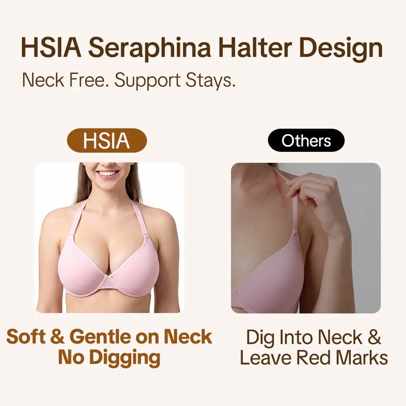 HSIA Seraphina 5-Way Multiway  - огляд і ціна Sheer Mesh Bra