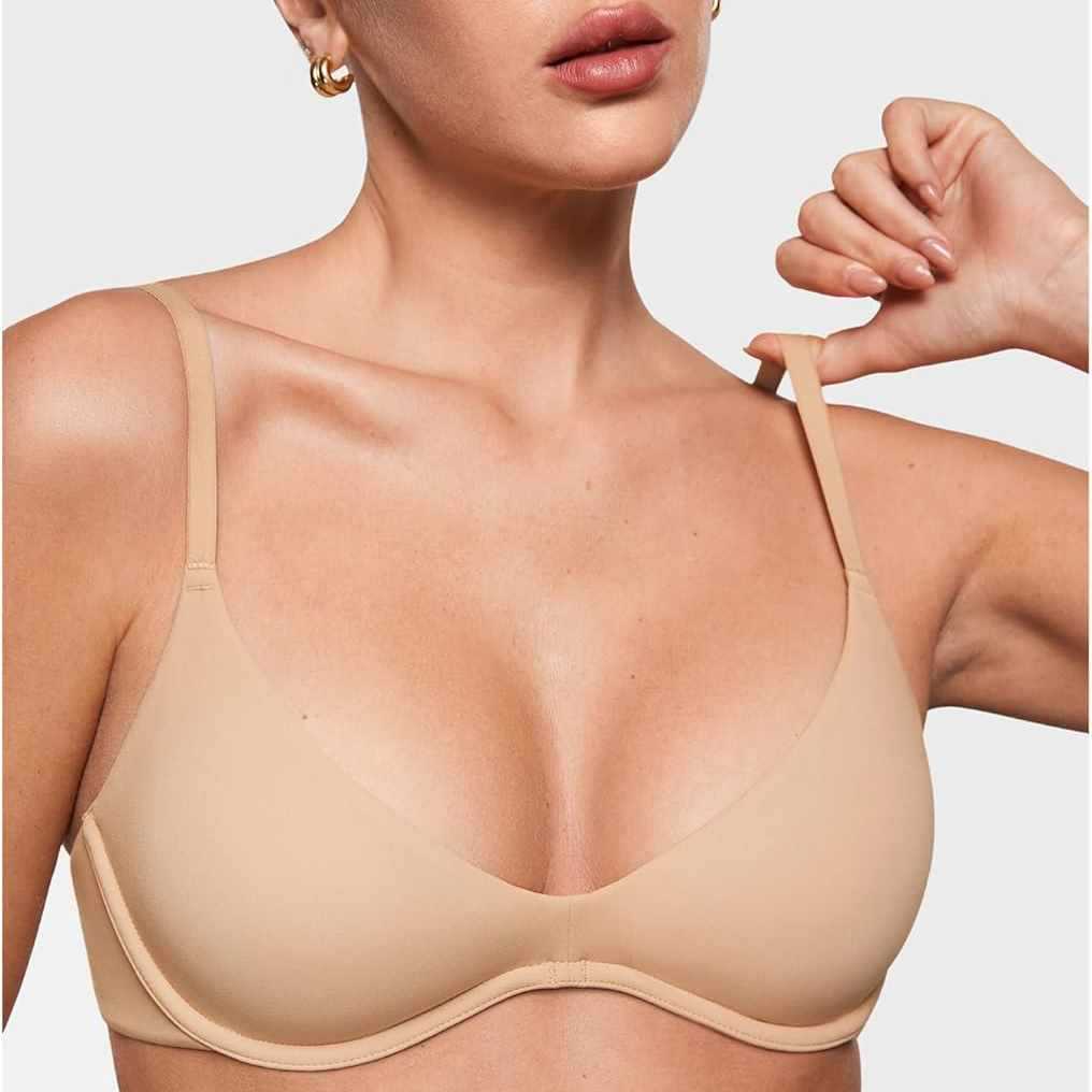 Women's Deep V Unpadded Seamle - огляд і ціна Plunge Bra Push Up