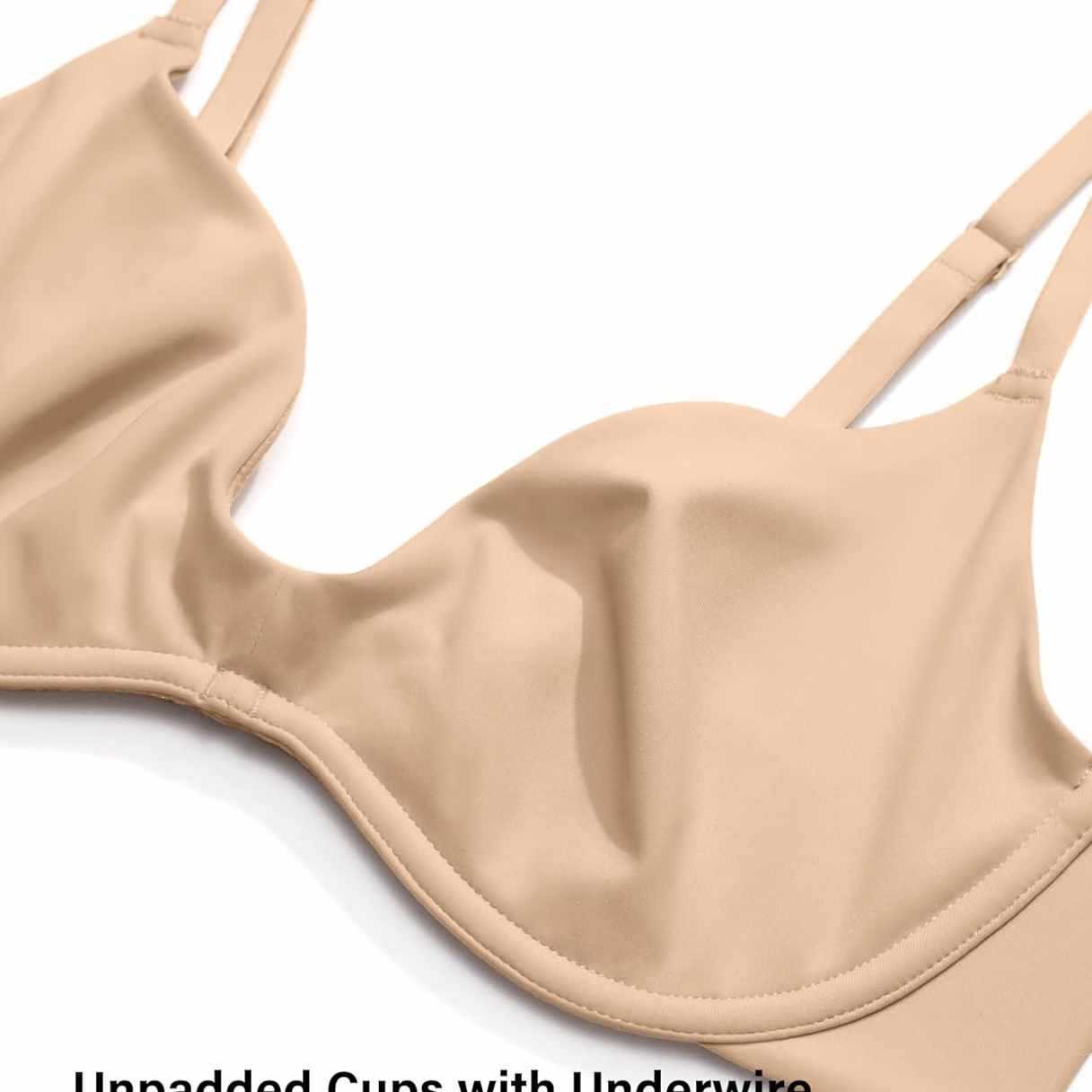 Women's Deep V Unpadded Seamle - огляд і ціна Plunge Bra Push Up