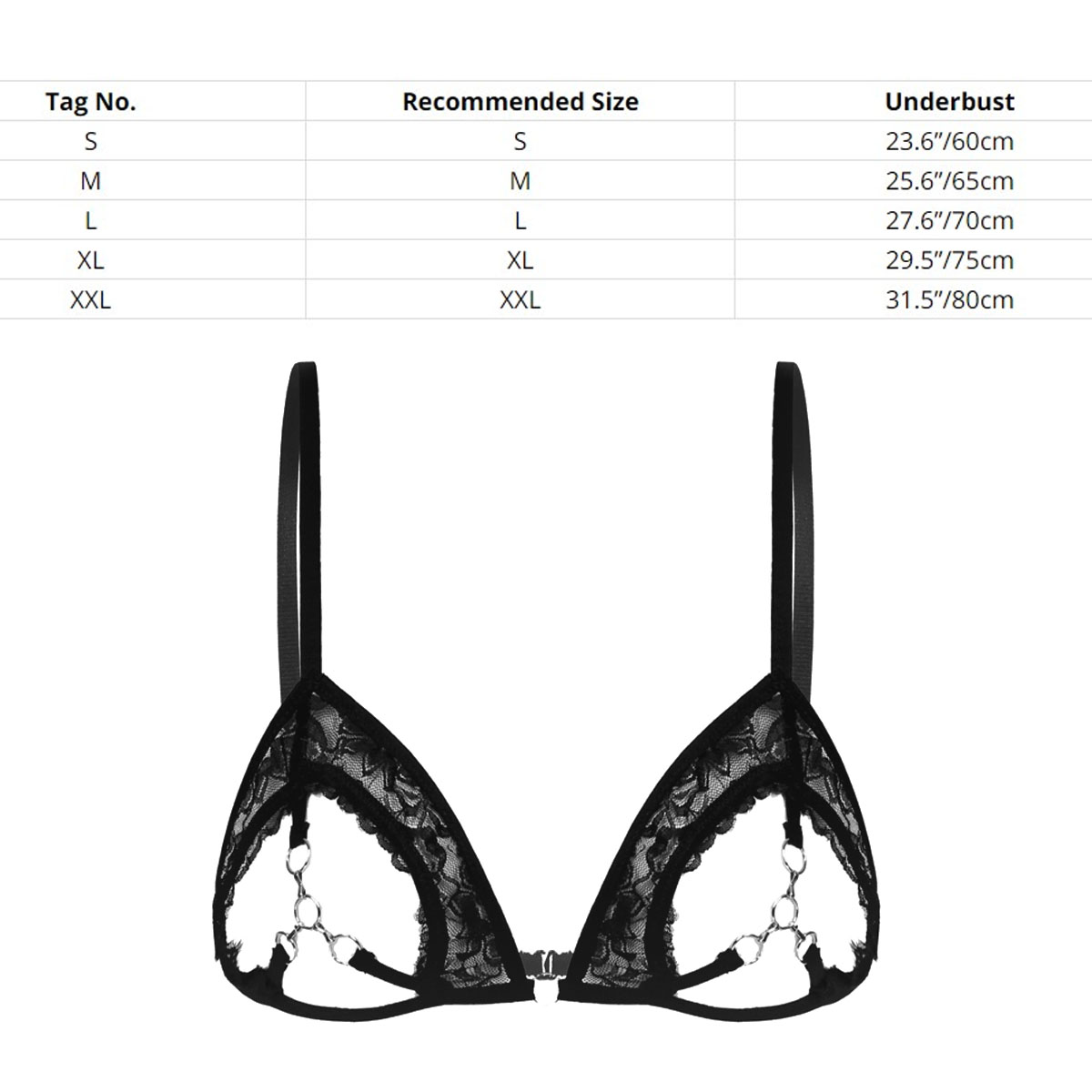 Womens Sheer Mesh Floral Lace  - огляд і ціна Sheer Mesh Bra