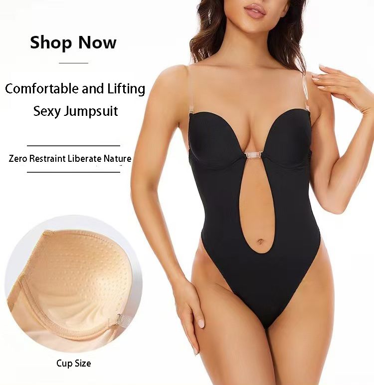 Anti Slip Glue Backless Body S - огляд і ціна Plunge Bra Push Up