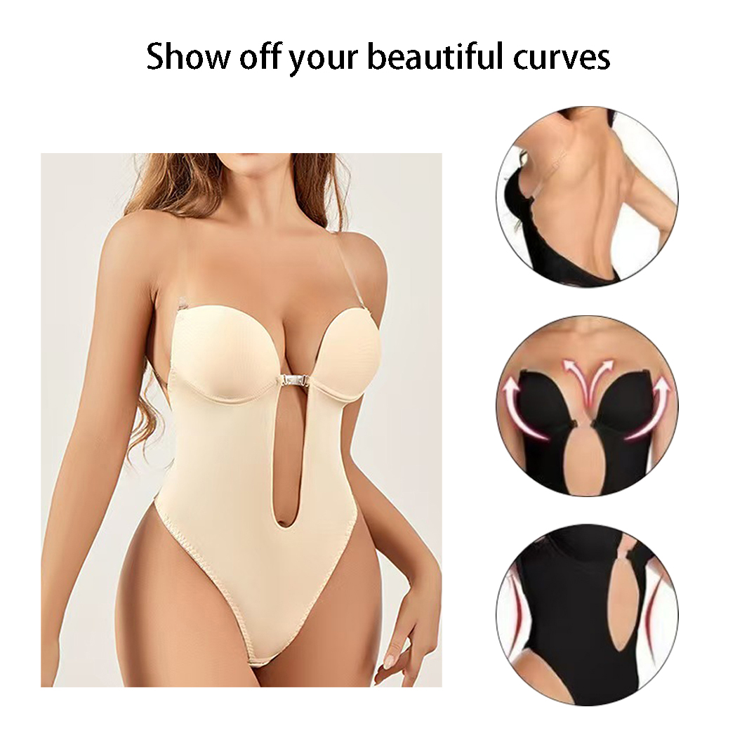 Anti Slip Glue Backless Body S - огляд і ціна Plunge Bra Push Up